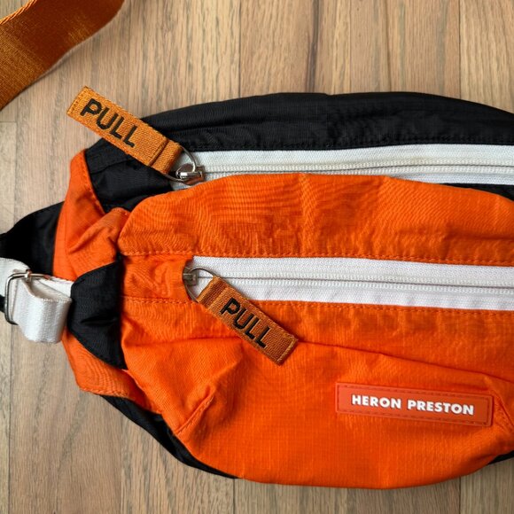 Heron Preston Fanny Pack Orange - Picture 3 of 7